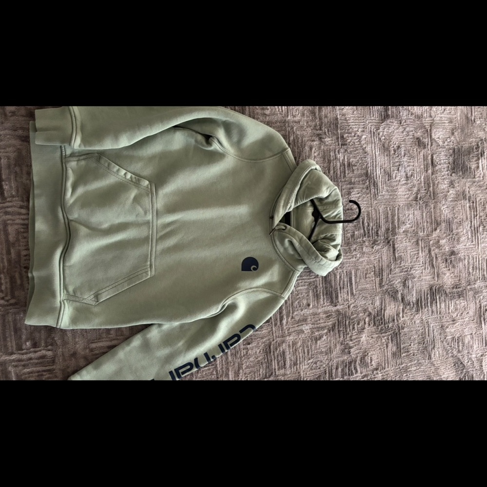 Green Carhartt Hoody size small